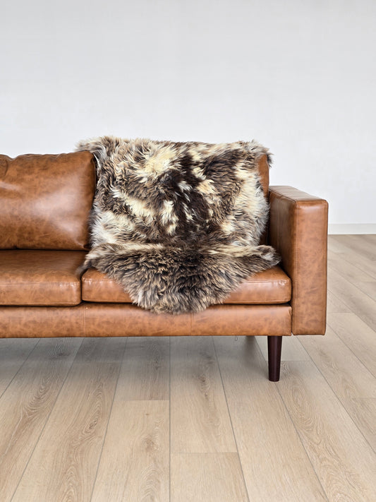 Unique Speckled Welsh Sheepskin