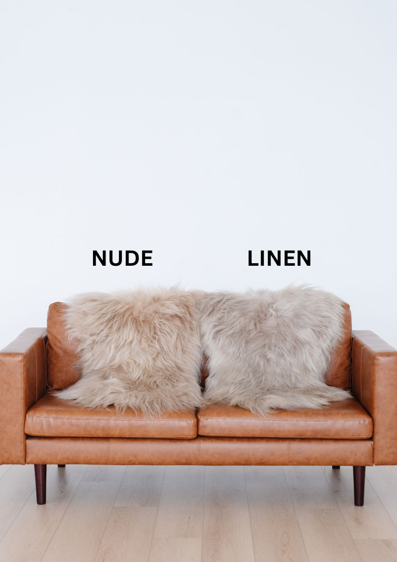 Linen Icelandic Sheepskin
