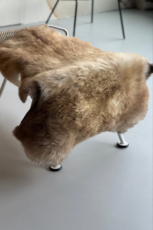 Unique Blend Beige Welsh Sheepskin