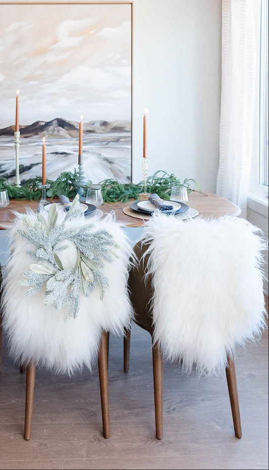 White Icelandic Sheepskin