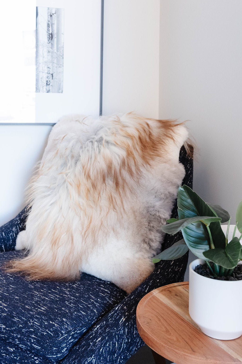 ONE OF A KIND XL Icelandic Mélange Large Square Pillow