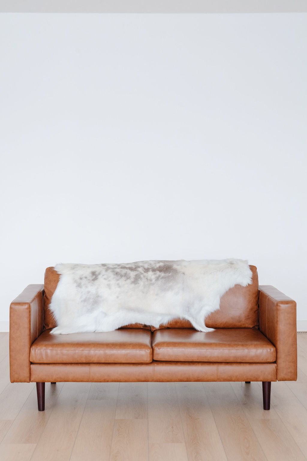 ONE OF A KIND Spotted Albino Reindeer Hide