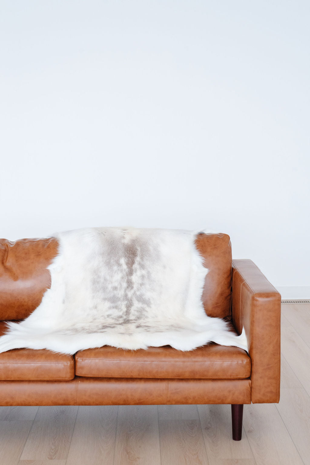 ONE OF A KIND Spotted Albino Reindeer Hide