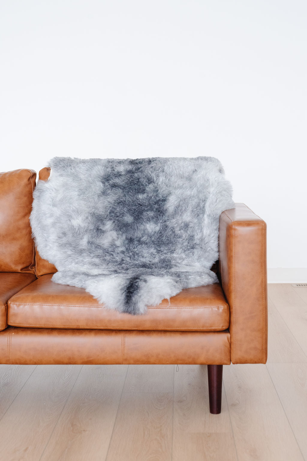 Shorn Natural Storm Grey Icelandic Sheepskin