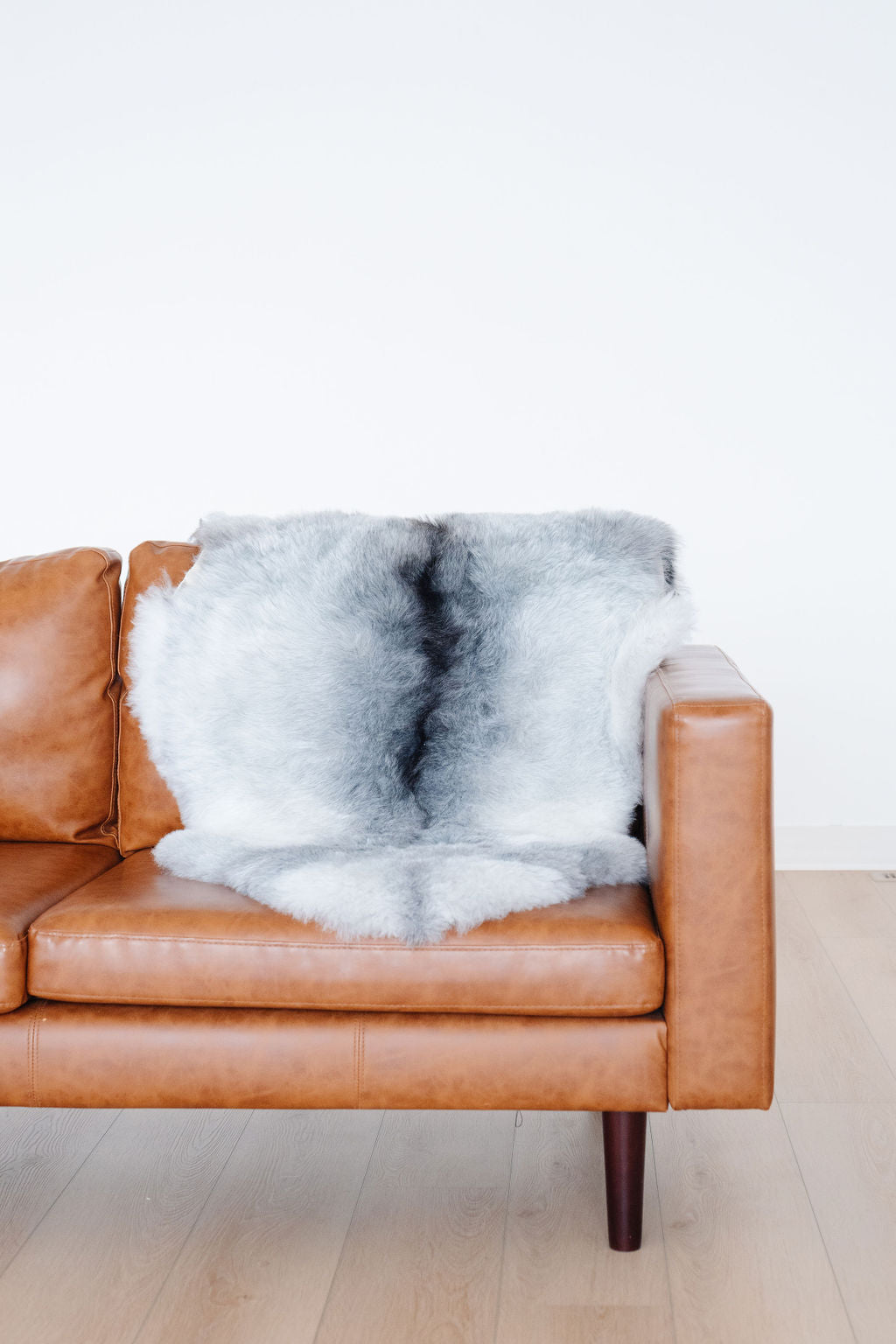 Shorn Natural Storm Grey Icelandic Sheepskin