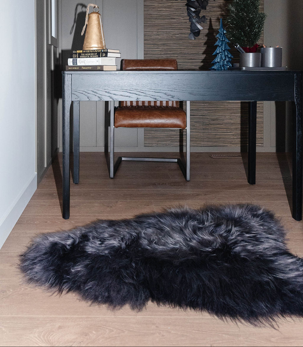 Steel Icelandic Sheepskin