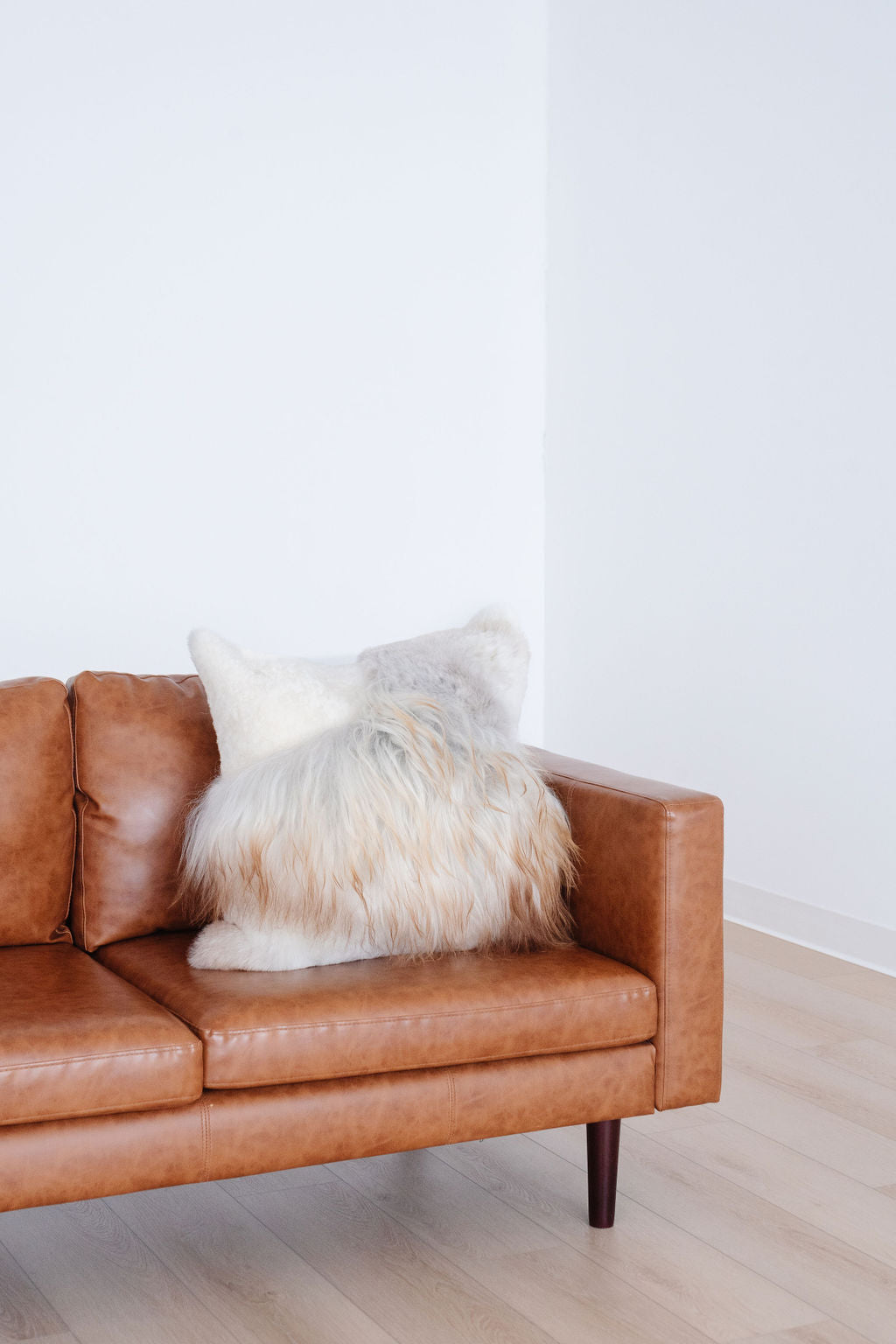 ONE OF A KIND XL Icelandic Mélange Large Square Pillow