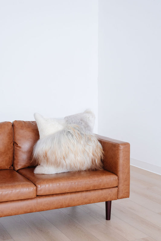 ONE OF A KIND XL Icelandic Mélange Large Square Pillow