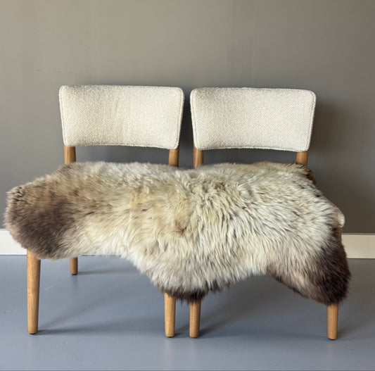 Unique Torddu (Dark Edges) Welsh Sheepskin