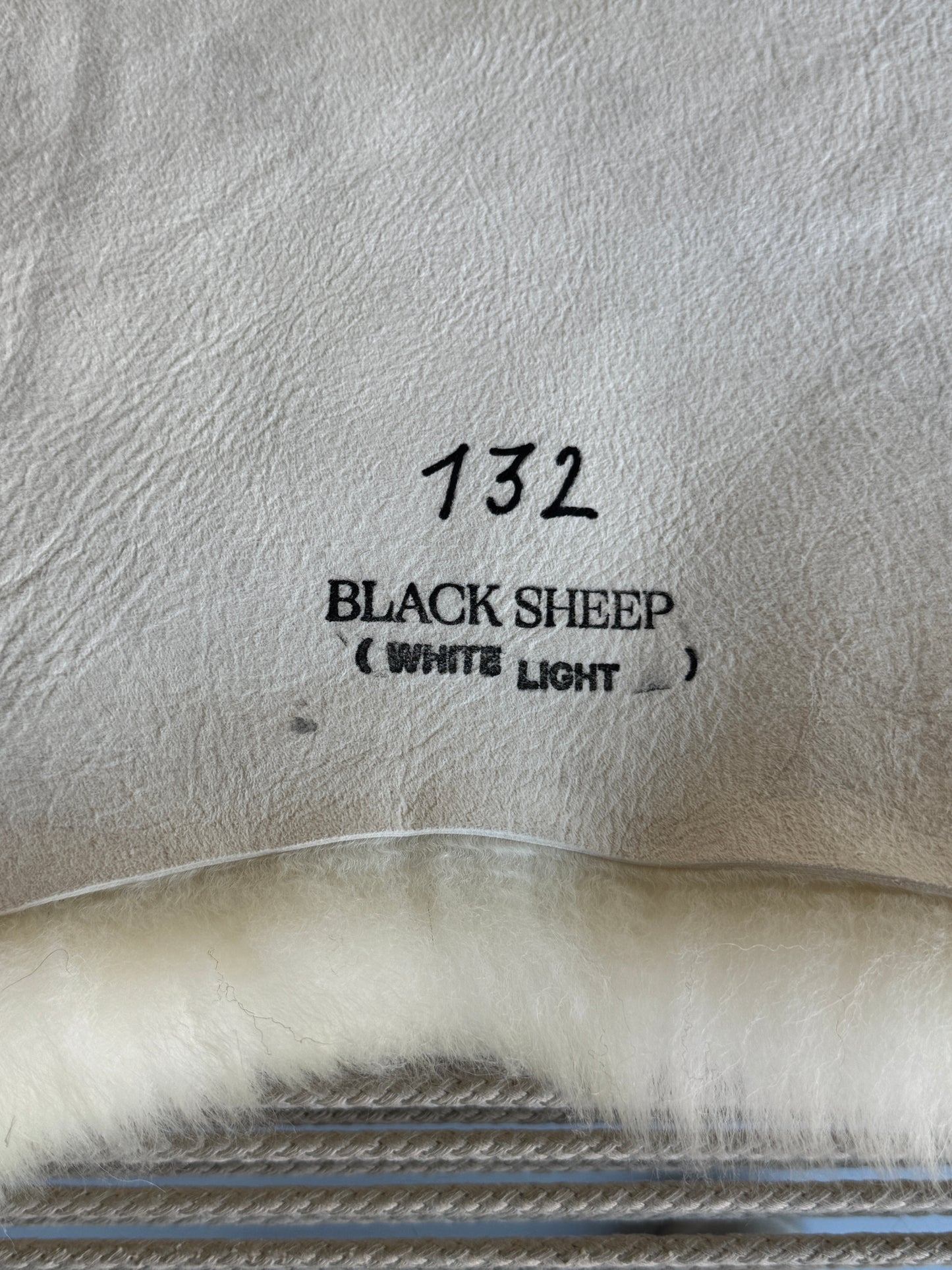 ONE OF A KIND Welsh Single "Drop" Spot Sheepskin
