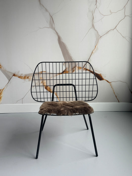 B Grade Shorn Brown Icelandic Sheepskin Chair Pad