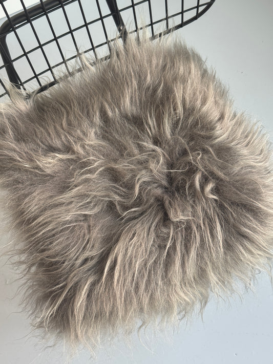 B Grade Mineral Icelandic Sheepskin Chair Pad