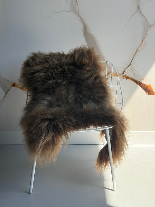 B Grade Light Brown Icelandic Sheepskin