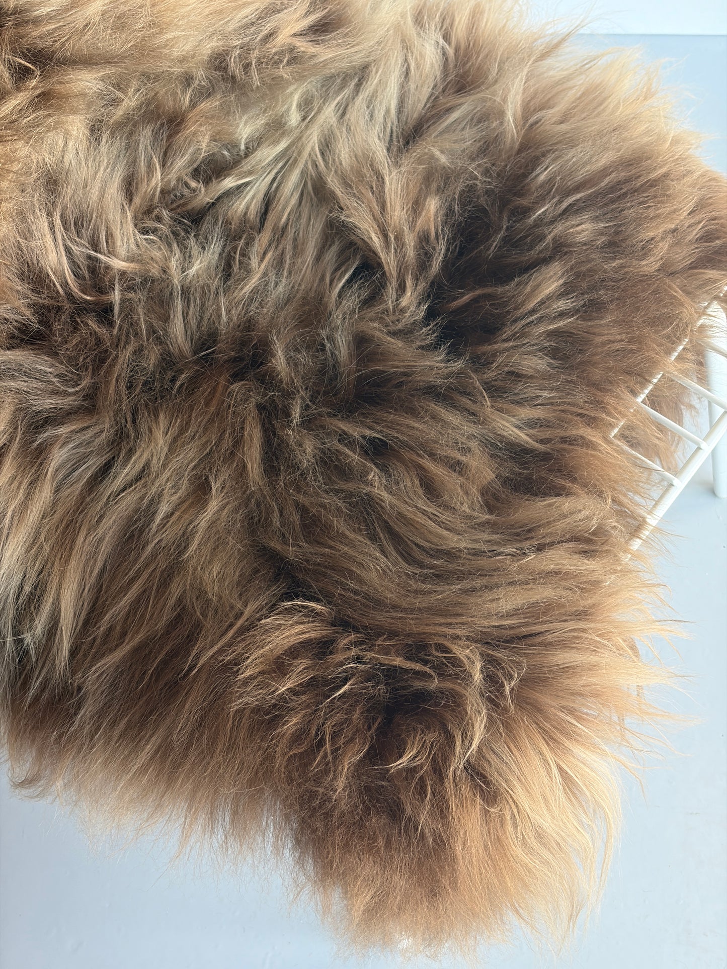 B Grade Light Brown Icelandic Sheepskin