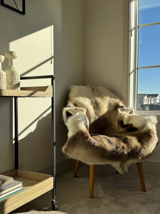 Light Sami Reindeer Hide