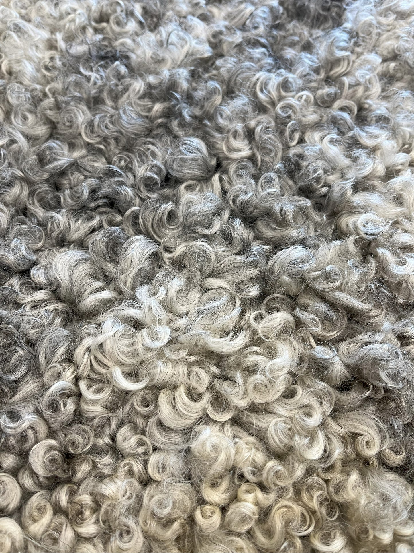 ONE OF THE KIND Gotland Grey Medium Wool Sheepskin