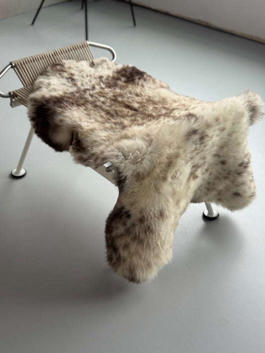 Unique Speckled Welsh Sheepskin