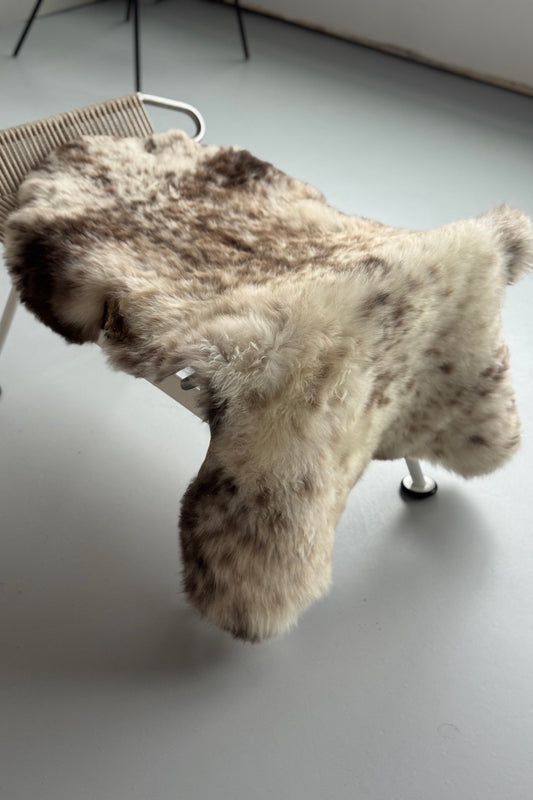 Unique Speckled Welsh Sheepskin