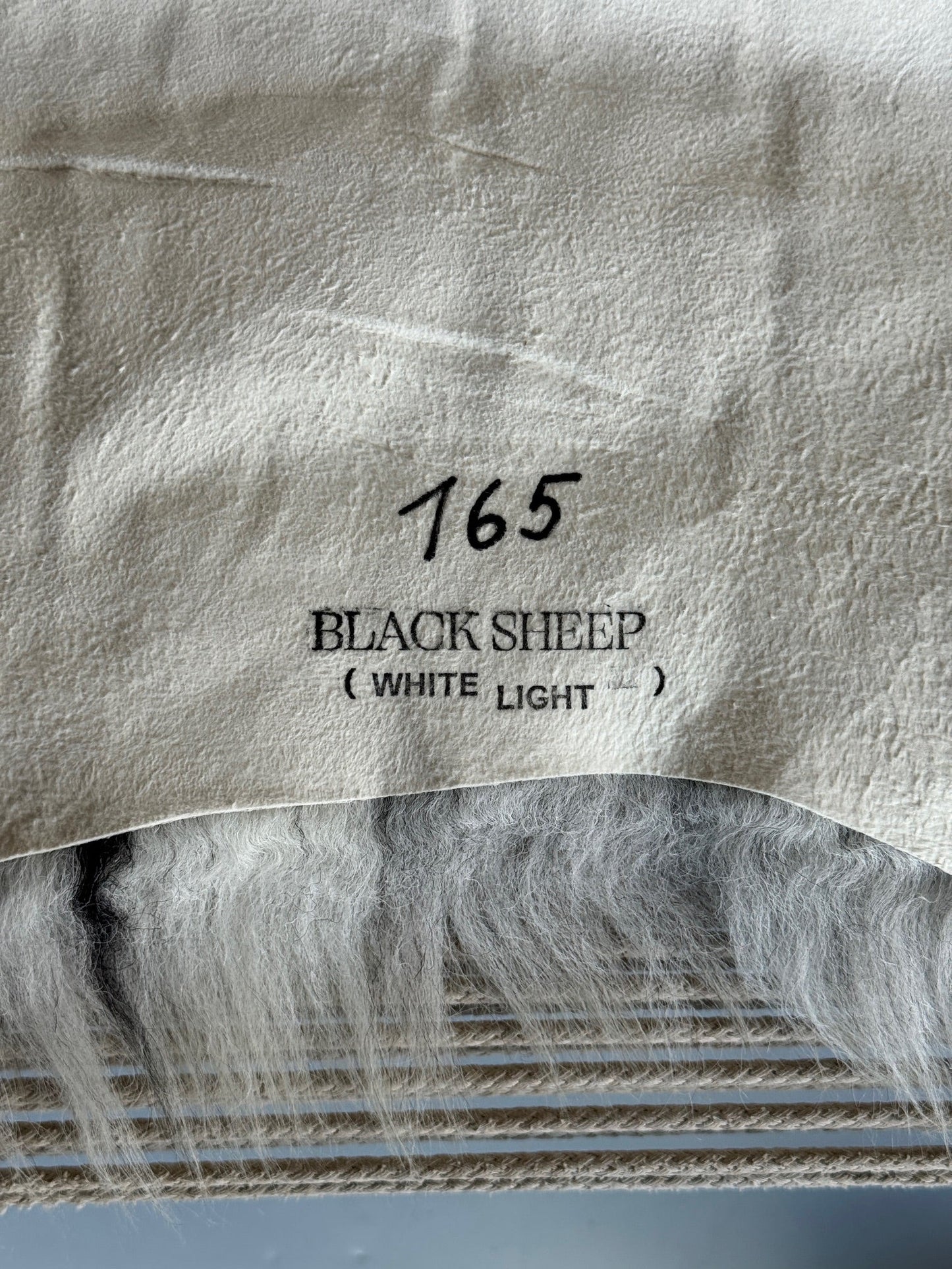 ONE OF A KIND Small Light Grey Welsh Sheepskin