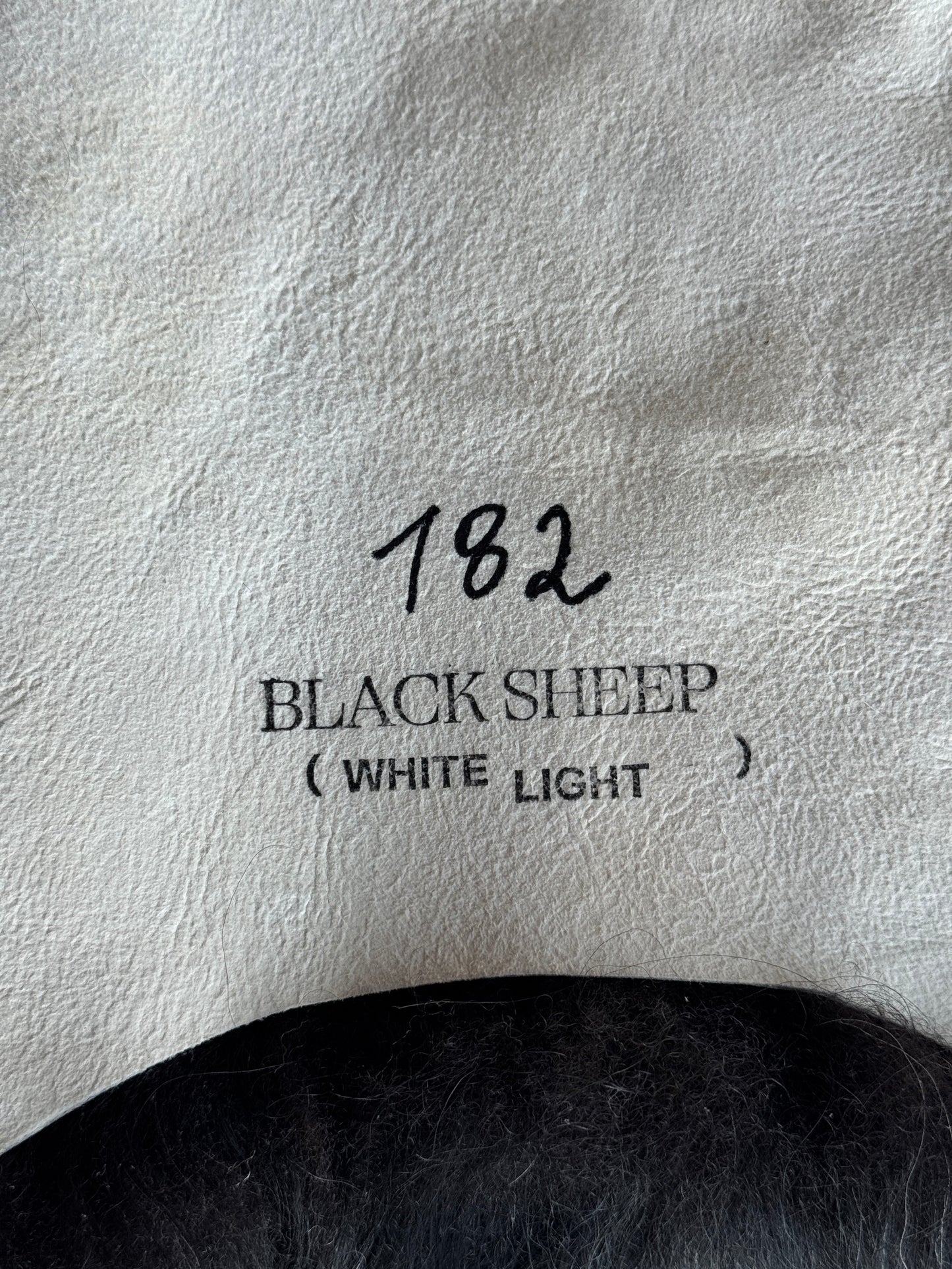 ONE OF A KIND XL Spotted Icelandic Sheepskin