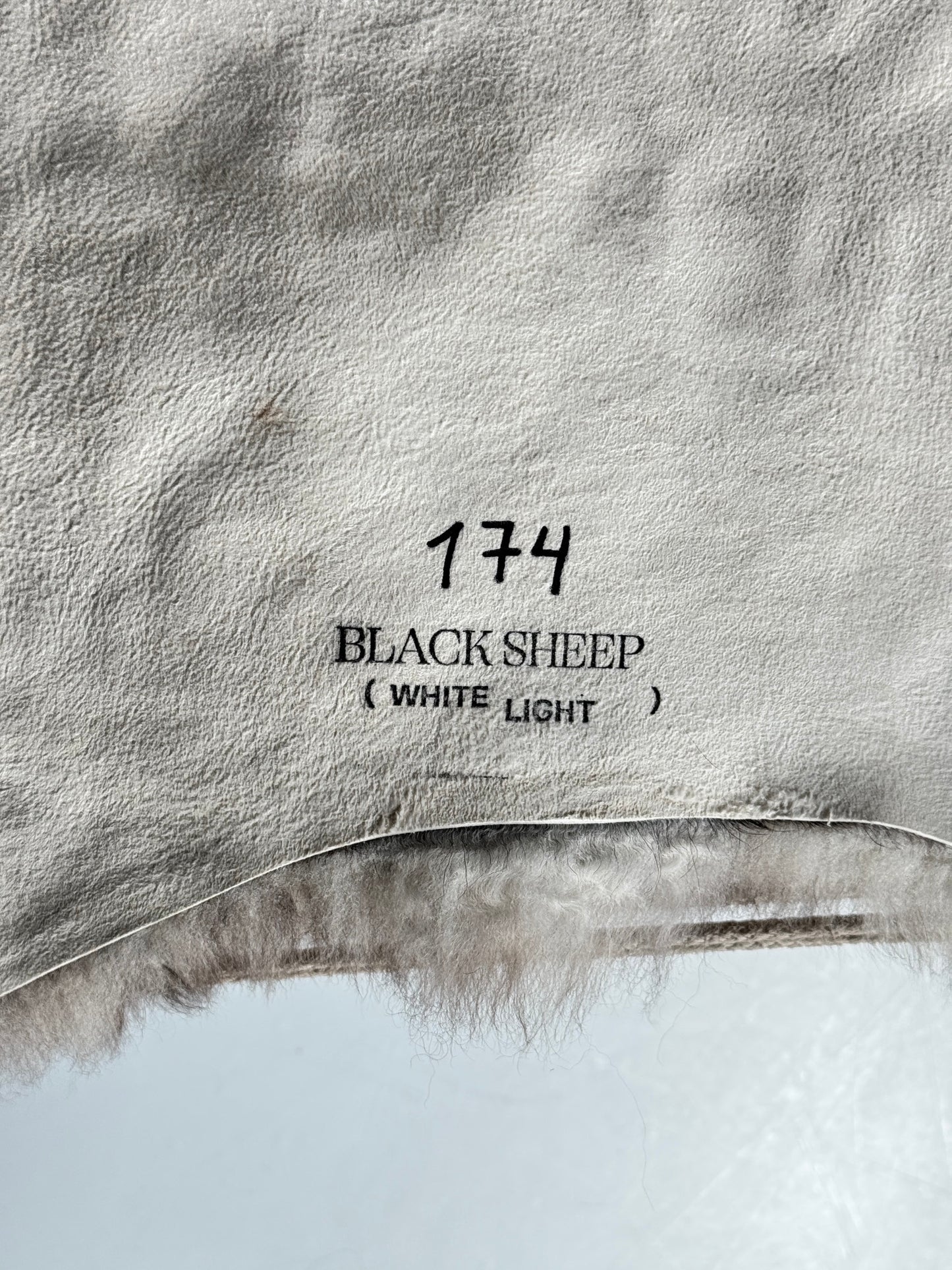 ONE OF A KIND Smoky Welsh Sheepskin