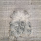 ONE OF THE KIND Gray Icelandic Sheepskin