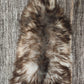 Rusty Grey Icelandic Sheepskin - Black Sheep (White Light)