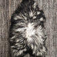 Dark Grey Icelandic Sheepskin - Black Sheep (White Light)