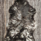 Dark Grey Icelandic Sheepskin - Black Sheep (White Light)