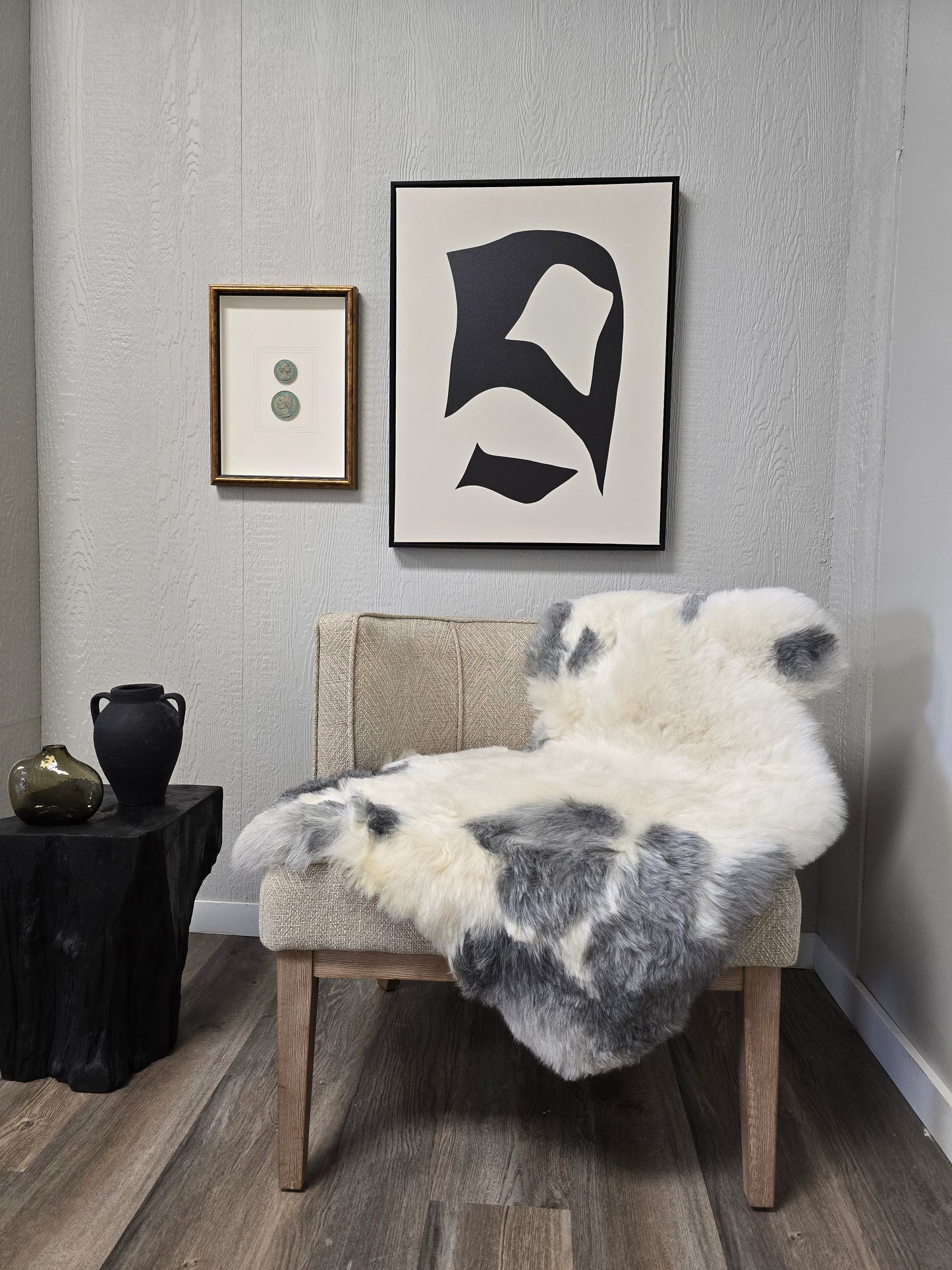 Shorn Spotted Icelandic Sheepskin | Random