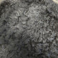 ONE OF THE KIND Icelandic Shorn Black Salt and Pepper Sheepskin