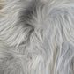 ONE OF THE KIND Icelandic Light Blue Grey Sheepskin