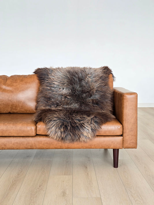 Unique Blend Dark Welsh Sheepskin