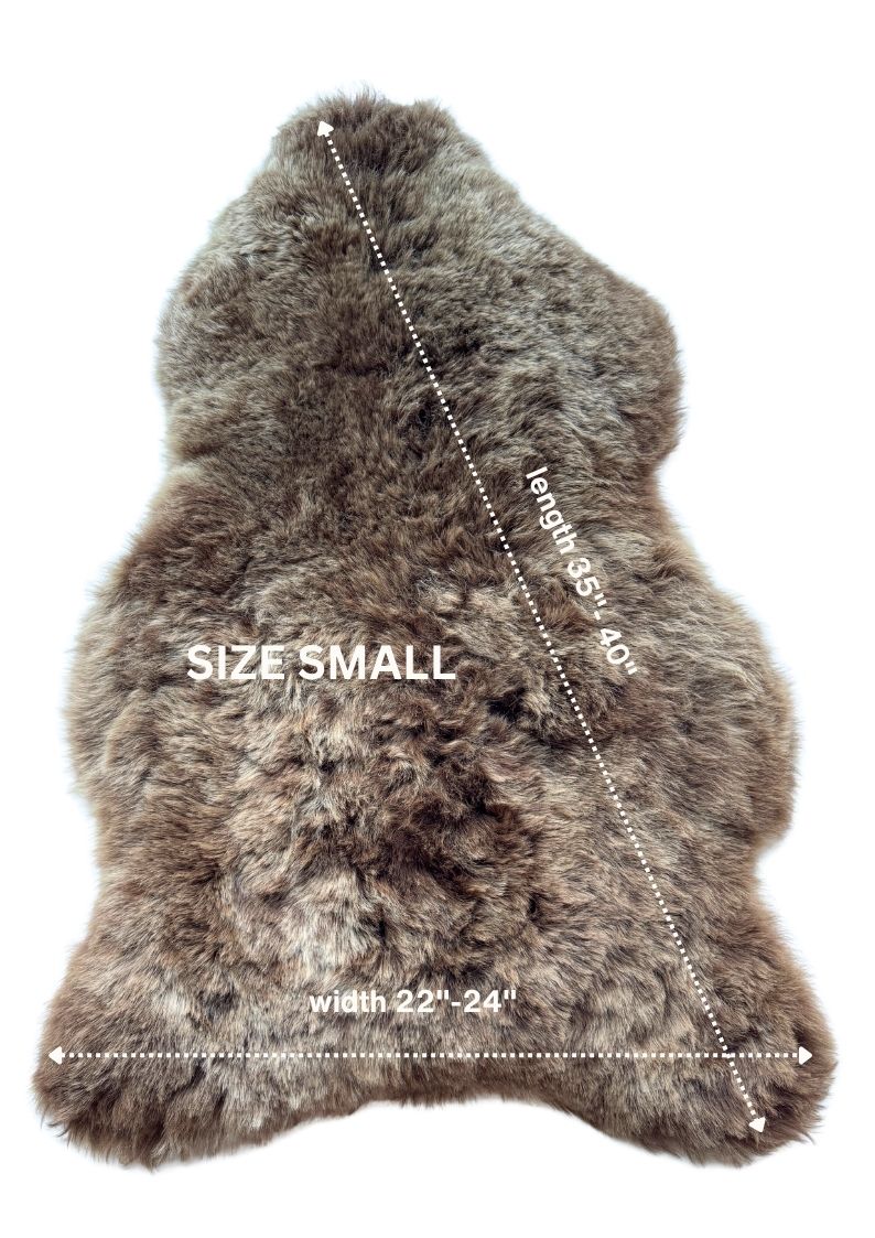 Shorn Light Brown Icelandic Sheepskin