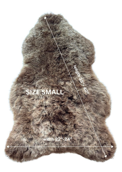 Shorn Light Brown Icelandic Sheepskin