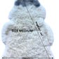 Shorn Grey Spotted Icelandic Sheepskin | Random