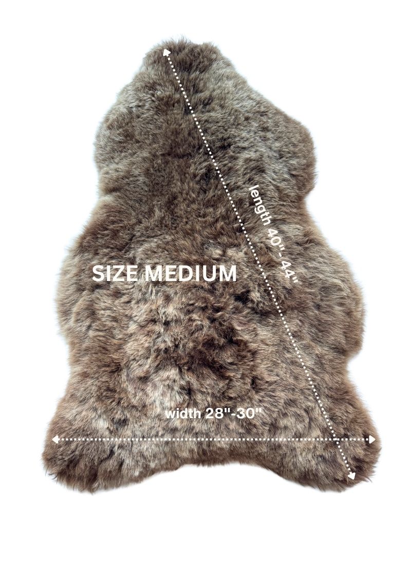 Shorn Light Brown Icelandic Sheepskin
