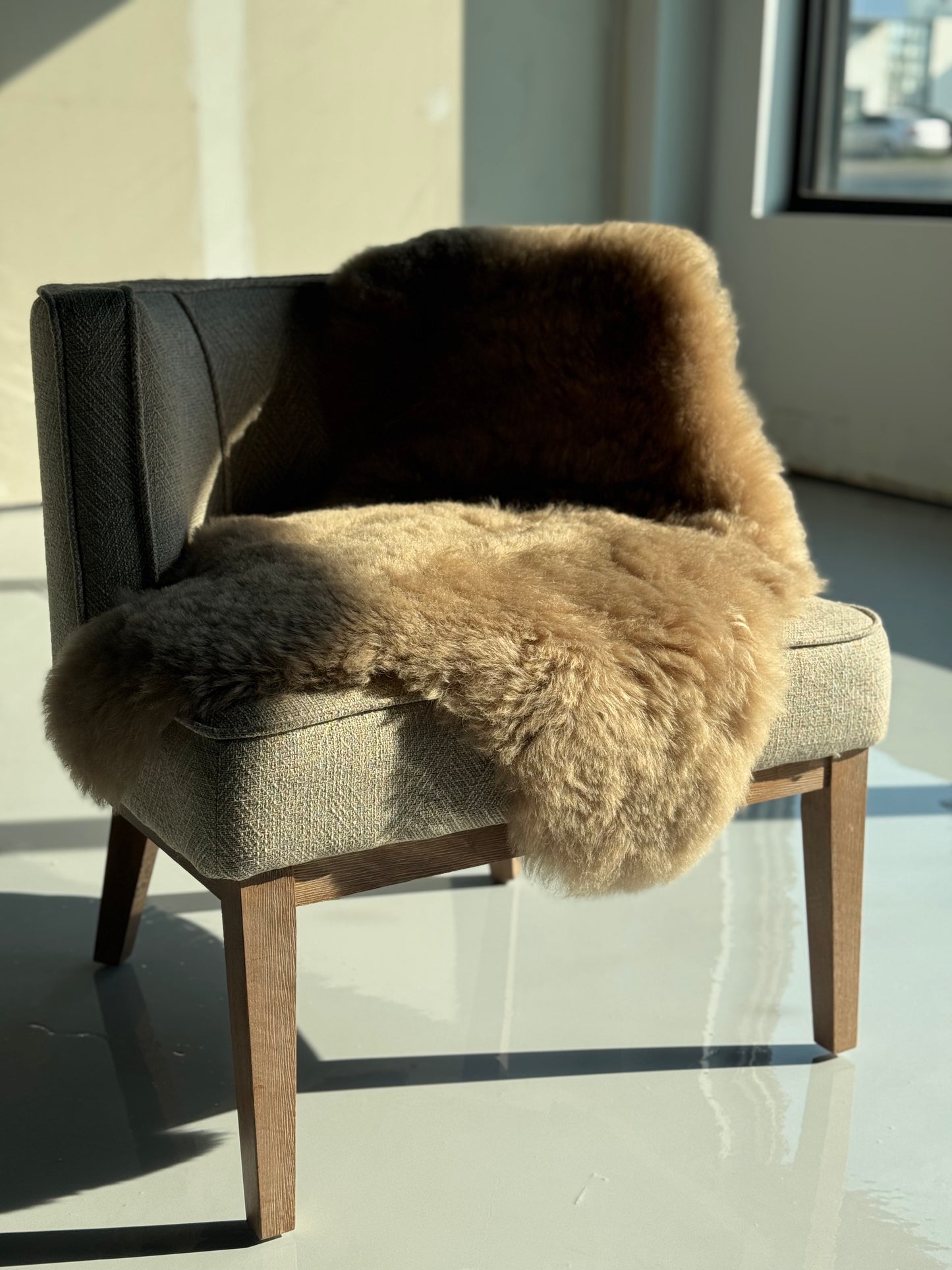 Shorn Nude Icelandic Sheepskin