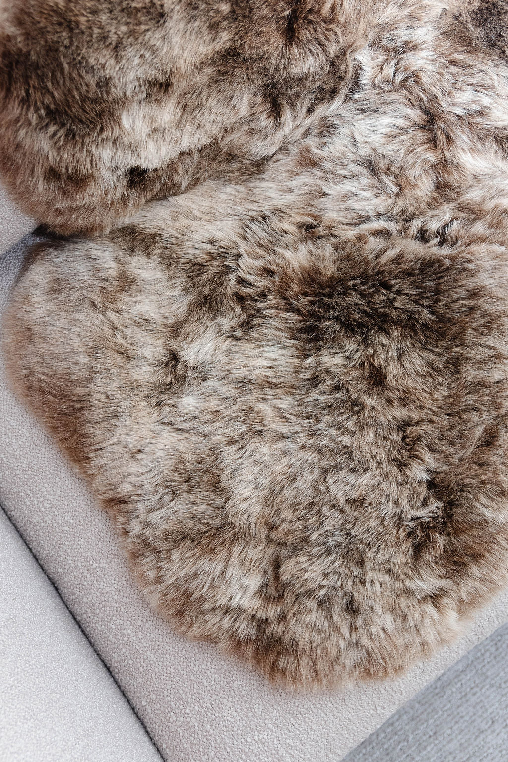 Shorn Light Brown Icelandic Sheepskin