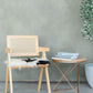 White and Black Spotted Curly Icelandic Sheepskin Chair Pad