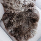 Shorn Dark Brown Icelandic Sheepskin