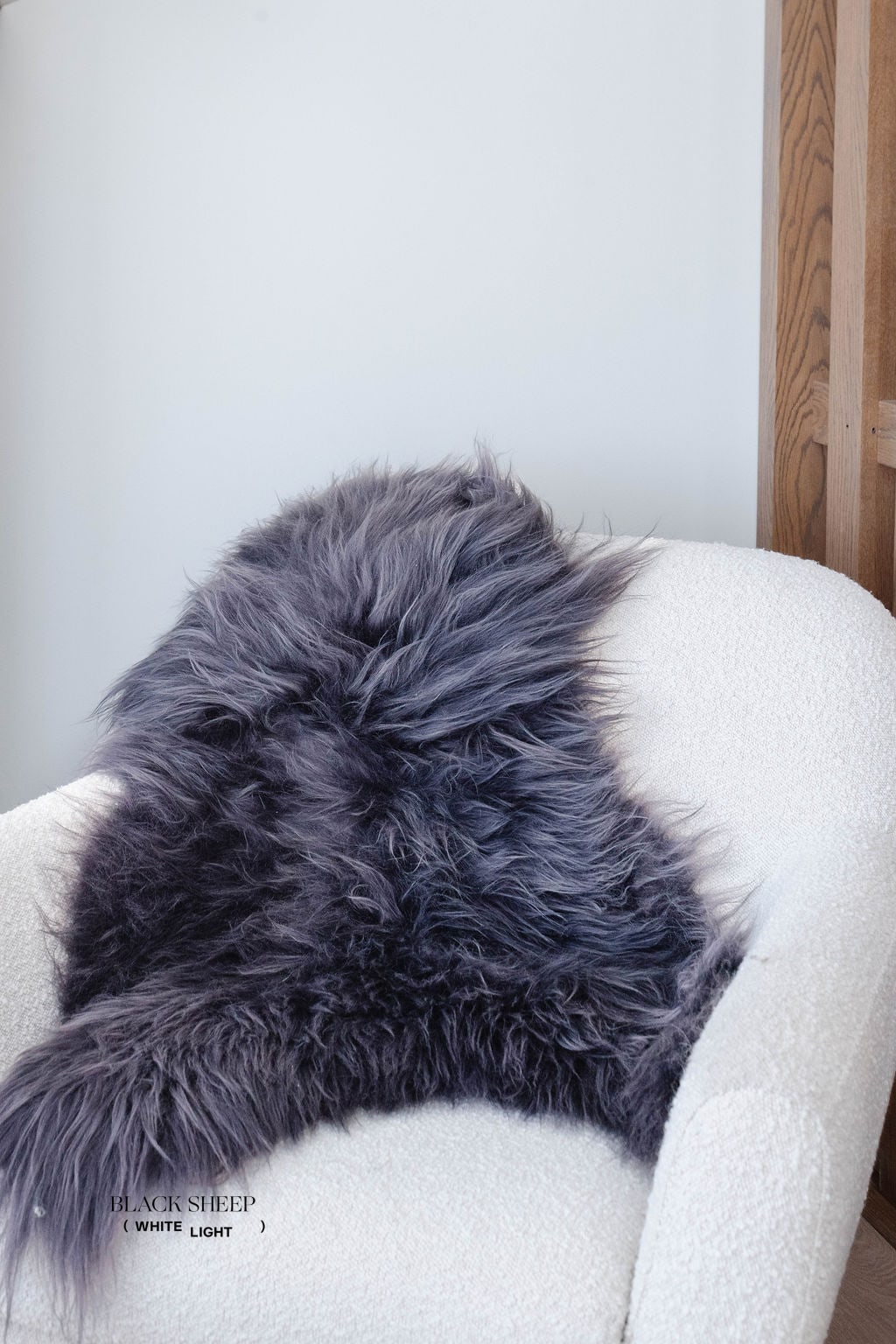 Steel Icelandic Sheepskin