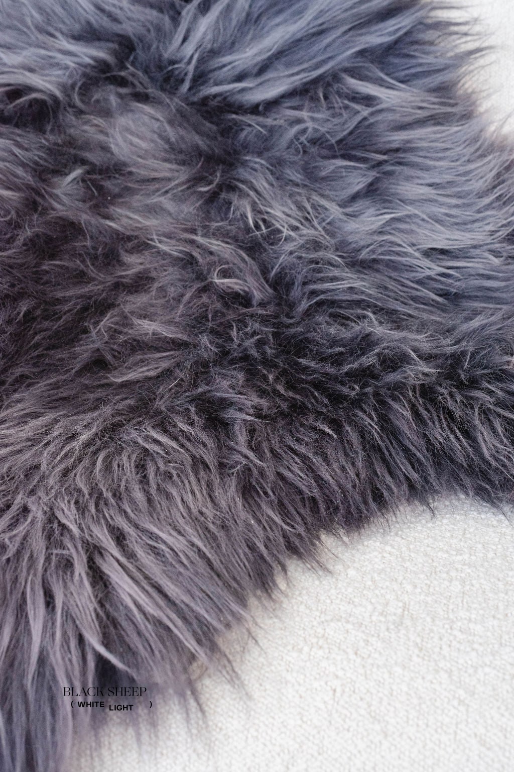 Steel Icelandic Sheepskin