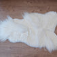 White Mélange Icelandic Sheepskin Throw