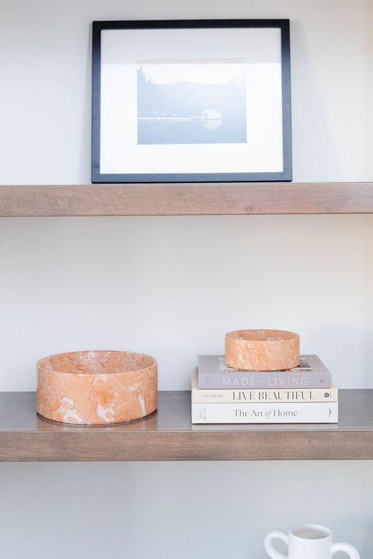 Rosso Alicante Marble Deep Dish