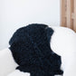 Black Tigrado Spanish Curly Sheepskin