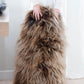 Light Brown Icelandic Sheepskin - Black Sheep (White Light)