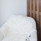 White Medium Wool Gotland Sheepskin