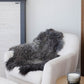 Grey Long Wool Gotland Sheepskin