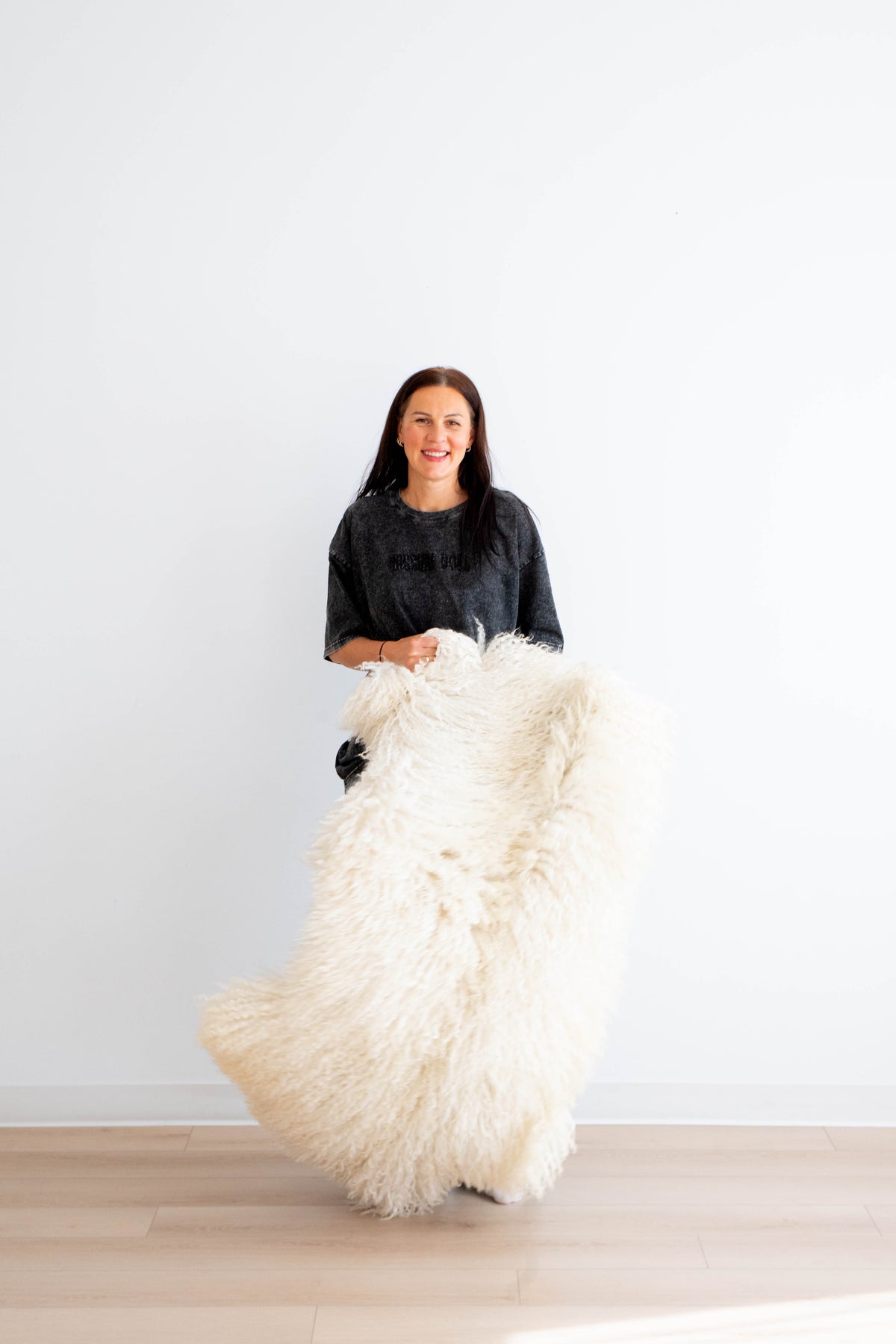 XL Leicester Long Wool sheepskins